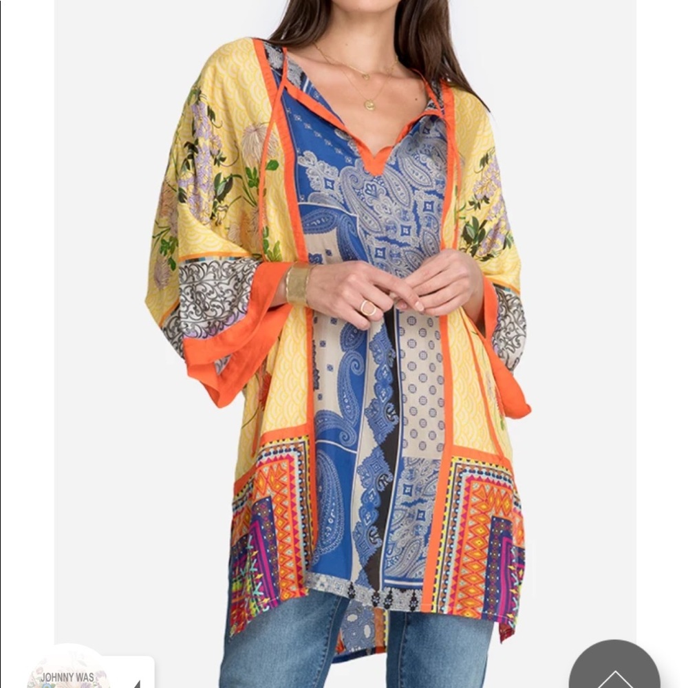 Johnny Was Arden Kimono Tunic